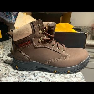 Steel toe boots
